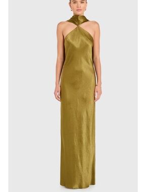 amanda uprichard jade silk maxi dress Amanda Uprichard Jade Silk Dress